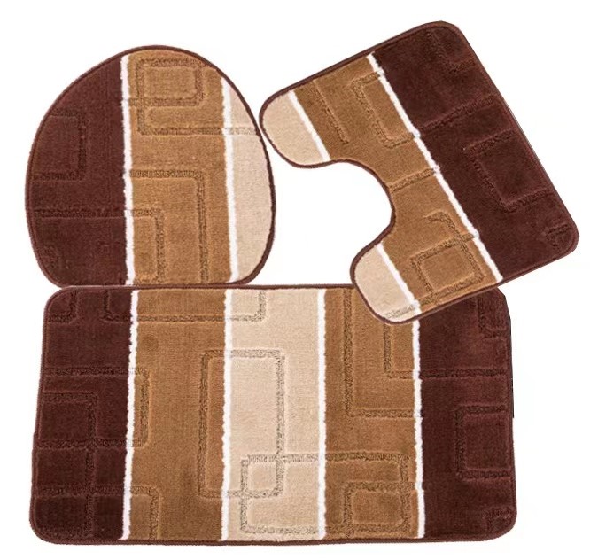 BATHROOM MAT 3PCS